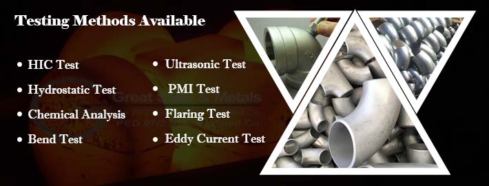 ASTM A403 Pipe Fittings Testing Methods